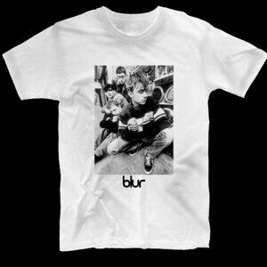 Blur T-Shirt 90s Retro Rock Band Music Fan Graphic Vintage Casual81